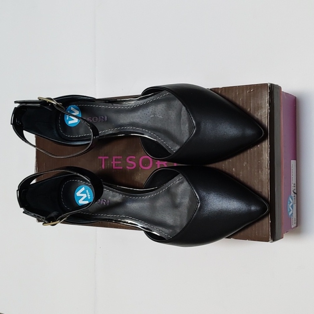 Women's Black Ankle Strap Heels Make An Offer